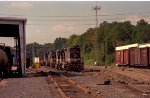 All Southern locos at the fuel racks in Glenwood Yard